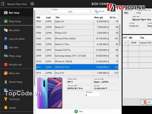Share code,Đồ án,OOP,Đồ án Java,bán điện thoại di động,báo cáo