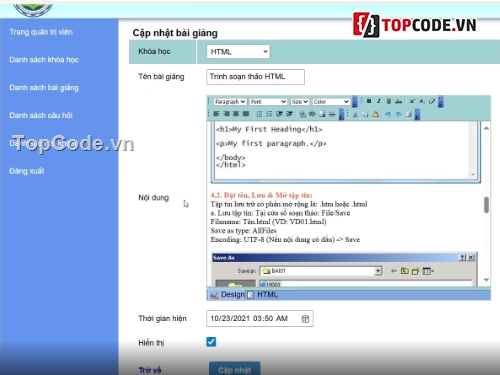 Code đồ án,Code phần mềm quản lý,học tập