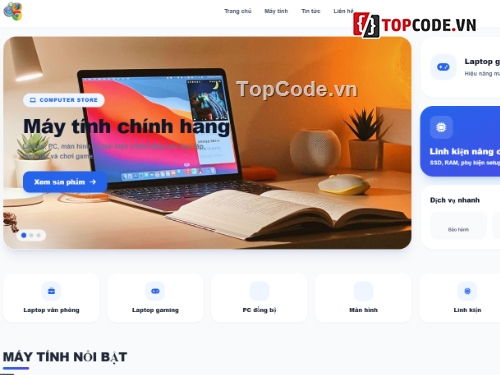 Web bán máy tính,Đồ án,máy,tính