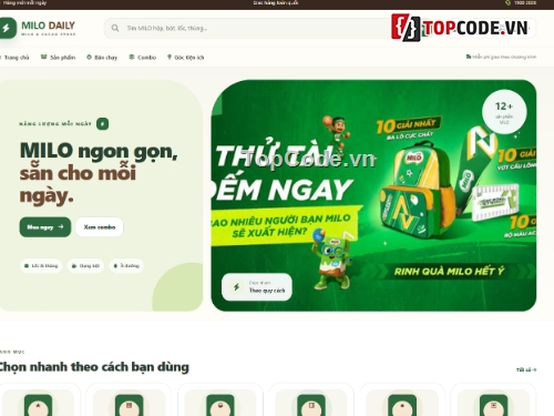 Đồ án,web bán sữa,AI
