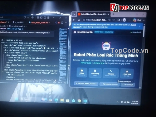 Robot phân loại rác thông minh,Robot tự động nhặt và phân loại rác,AI robot thu gom rác