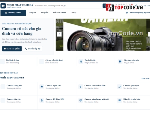 website,camera,bán website