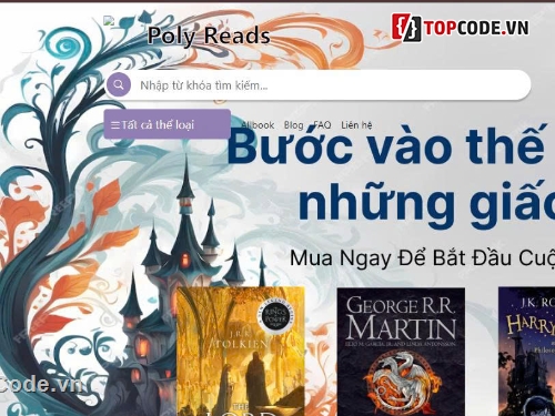 Dự án website,web bán sách,đồ án website bán sách,Code website bán  sách,sách