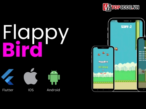 Flappy Bird,Android Flappy Bird,Flutter,Flutter Flame,Flutter Game,Game Mobile