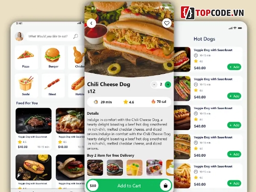 app food đồ ăn,app đặt đồ ăn,app kotlin,ứng dụng android,ứng dụng đồ ăn,app Firebase