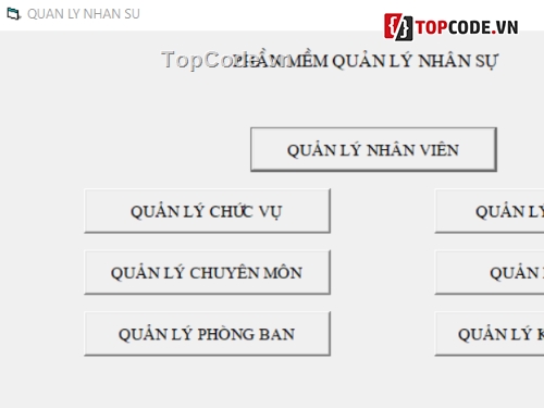 source code,Visual Basic,Quản lý nhân viên,Full code Quản lý,Phần mềm Quản lý