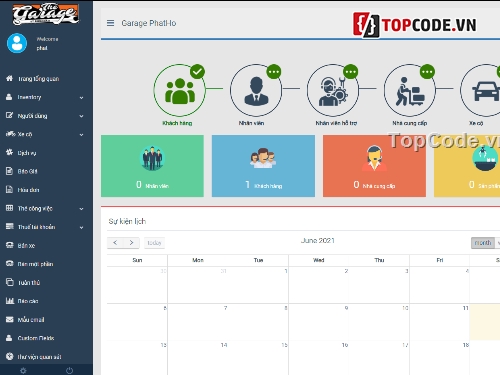 Quản lý bán xe,quản lý gara xe,code web dịch vụ xe hơi,code Quản lý gara xe hơi