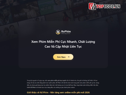 website phim PHP,share code rophim,share code web xem phim,rophim,share code rophim laravel,laravel