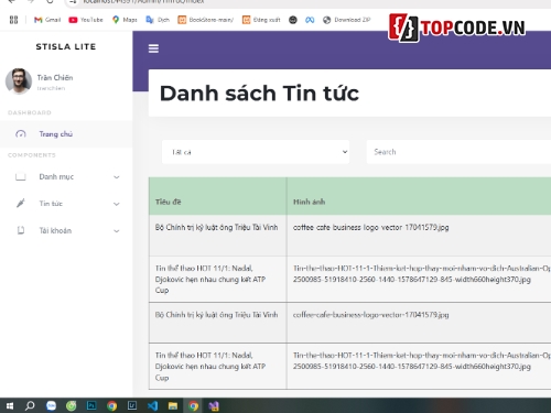 code tin tức,code web tin tức,web quản lý,quản lý,code tin tức báo chí,code web