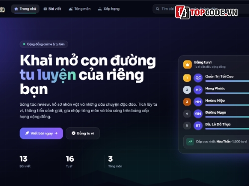 code web tin tức,code web tự động,thanh toán,web tin tức anime hoạt hình 3d