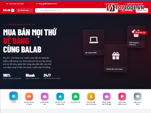 Bán code,code,báo cáo,Full code Website Bán Balo