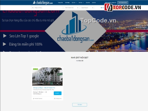 code bất động sản,bất động sản,web bất động sản,website bất động