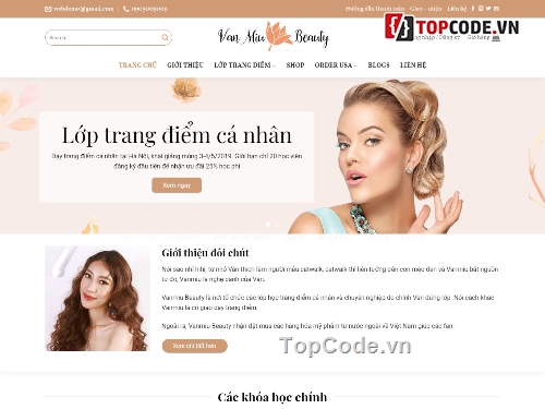 dạy trang điểm,website trang điểm,giới thiệu trang điểm