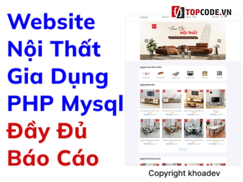 website nội thất,code nội thất,web nội thất,php mysql,web bán nội thất,báo cáo bán nội thất