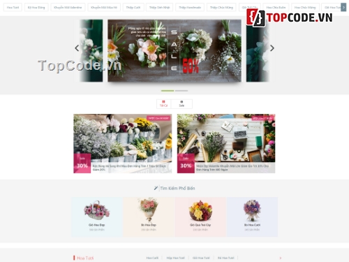 website thương mại,website Shop bán Hoa,Web bán hoa tươi,Website bán hoa