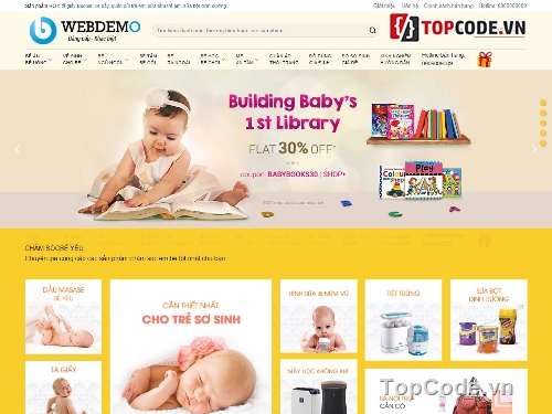 shop mẹ và bé,shop quần áo,shop trẻ em,Website Shop Mẹ Và Bé