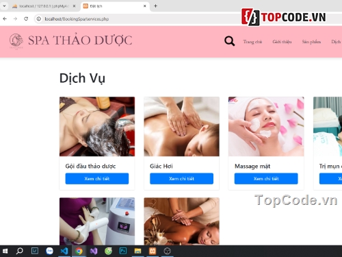 web làm đẹp,web mỹ phẩm,website mỹ phẩm,mỹ phẩm online,website spa,đặt lịch spa