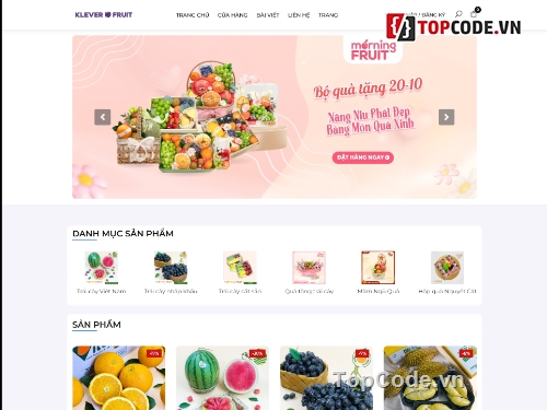 website trái cây,web bán trái cây,web trái cây,php mysql,dự án bán trái cây,website php mysql