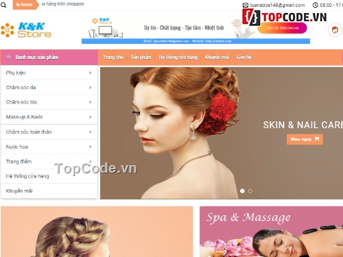 web mỹ phẩm,website mỹ phẩm,wordpress bán hàng,website kinh doanh mỹ phẩm,code website bán hàng mỹ phẩm wordpress