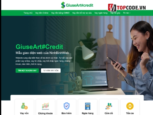 code wordpess,theme wordpress,website vay tiền online,website wordpress,tài chính,website tài chính