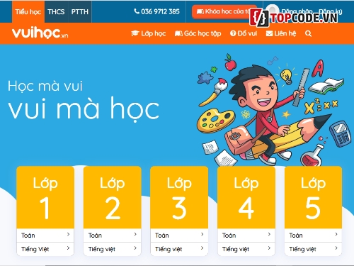 Source code Website,code giáo dục,code đồ án môn học,Website về giáo dục,full code giáo dục