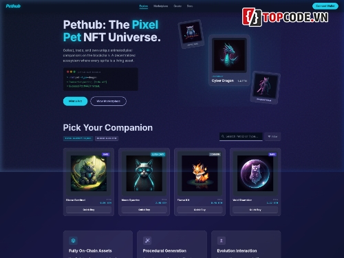 Landing Page,NFT,NFT Landing Page,Cyberpunk Website,Web3 UI/UX,Pixel Art NFT