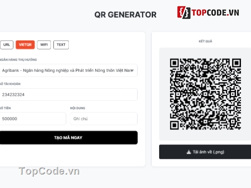 qr code generator,java spring boot,source code web,tạo mã qr,web app,spring boot 3