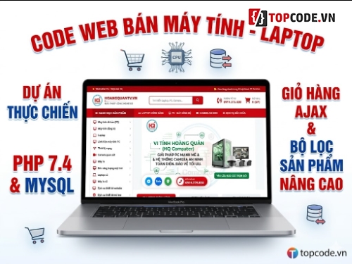 source code php,code web bán hàng,web bán máy tính,đồ án tốt nghiệp php,e-commerce php mysql,code web điện thoại