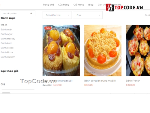 Đồ án Web bán hàng,Web bán hàng Laravel,Web Bán Bánh Ngọt Laravel 5.8,web bán bánh,Wesite bán bánh ngọt