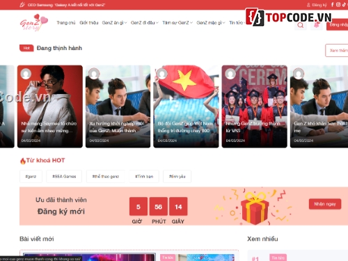 web gen z,web story,web tin tức giá rẻ,theme wordpress giá rẻ,web giá rẻ nhất,web giới trẻ