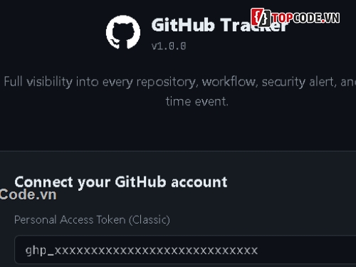 tracker,github,code remix,bootstrap