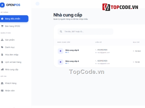 web,quản lý bán hàng,quản lý