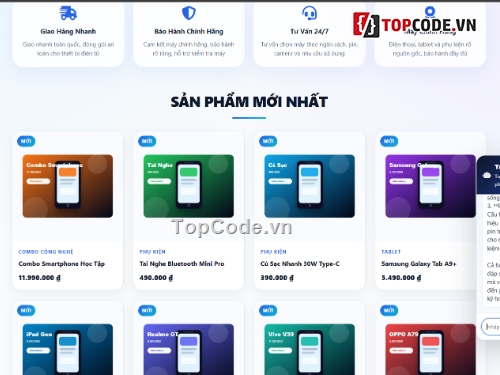 web bán điện thoại,website bán điện thoại,bán website