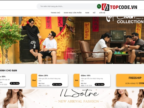 Website Hệ Thống Bán Hàng,web bán đồ thời trang full báo cáo,đồ án web bán đồ thời trang java spring,Đồ án tốt nghiệp thương mại điện tử java
