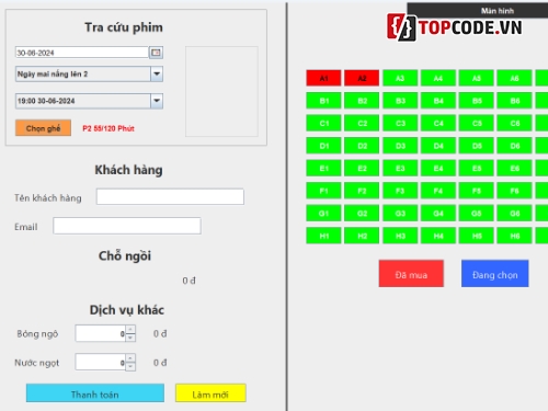 java phần mềm,phần mềm quản lý vé phim,phần mềm bán vé phim,bán vé full báo cáo,java full báo cáo,MVC