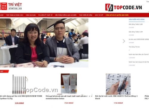 code Website mỹ phẩm,web mỹ phẩm,website mỹ phẩm,website bán mỹ phẩm