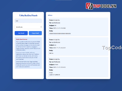 mail ảo,Temp Mail,mail10p