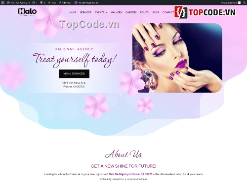 website đẹp,salon,web đẹp