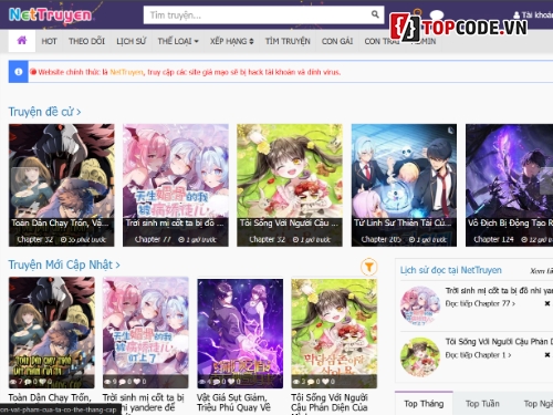 website đọc truyện,website xây dựng,nettruyen,NetTruyen Laravel Source,Nền tảng đọc truyện tối ưu tốc độ,Mã nguồn web truyện chuẩn SEO