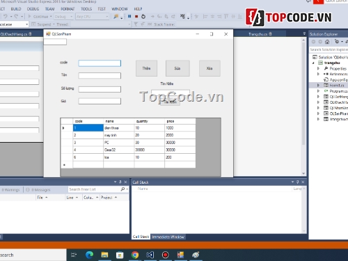 winform C#,Phần mềm quản lý C#,ql kho,C#,quản lý kho winform,winform