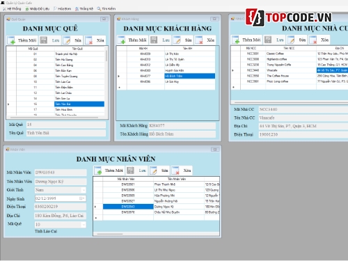 Phần mềm quản lý quán cafe C# Full CSDL - Đồ Án TN,Phần mềm quản lý quán cafe C# Full CSDL,Phần mềm QL quán cafe Full CSDL,Tools quản lý quán cafe Full CSDL