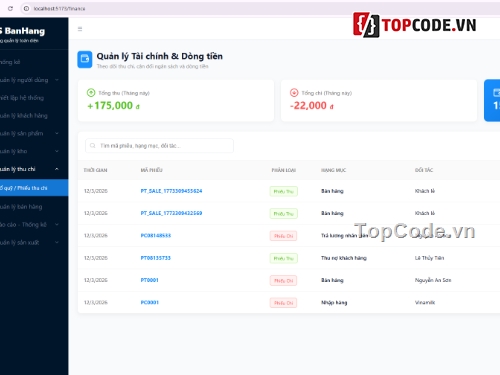 Quản lý kho hàng,quản lý kho hàng,web quản lý kho,website quản lý kho,pos bán hàng,phần mềm quản lý kho