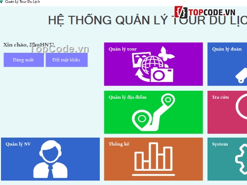 Quản Lý Tour Du Lịch,C#,Quản Lí C#