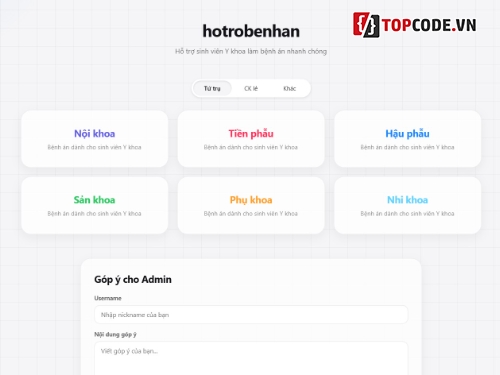 Đồ án web app hỗ trợ làm bệnh án y khoa,Đồ án tốt nghiệp y sinh tích hợp AI y học,Web app cộng tác làm bệnh án nhóm qua WebSocket