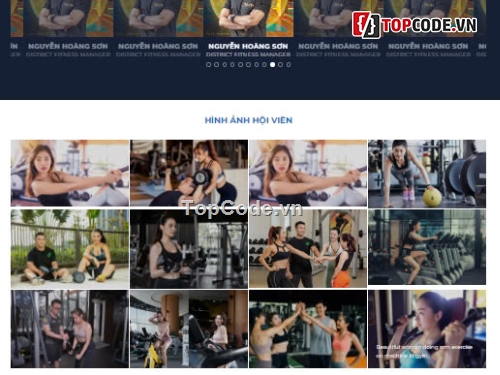 hỗ trợ tập gym,sharecode tập gym,tập gym,code web phòng tập gym