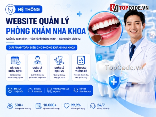 website nha khoa,website phòng khám nha khoa,web phòng khám nha khoa,Website đặt lịch khám bệnh,full code website phòng khám nha khoa