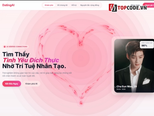 app hẹn hò ai,ứng dụng hẹn hò thông minh,fake account detection dating app,gọi video call hẹn hò,thanh toán vnpay app hẹn hò,LoveAI dating web ap