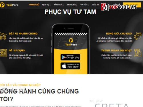 Sharecode thuê xe taxi chuẩn SEO,Sharecode taxi,code taxi cực đẹp,code web thuê xe taxi