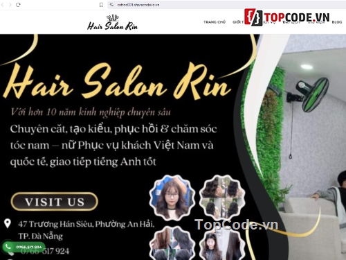 sharecode website,đặt lịch hẹn cắt tóc,cắt tóc tạo kiểu,đặt lịch salon tóc,website salon chuyên nghiệp,Sharecode Website Đặt Lịch Hẹn Cắt Tóc Tạo Kiểu Ch