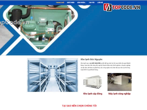 kho lạnh,kho đông lạnh,kho bảo quản đông lạnh,Sharecode website kho đông lạnh cực xịn